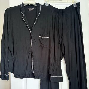 Victoria's Secret Black Women's Pajama Set XL